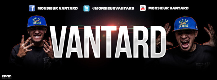 Bannière Facebook, Twitter et Youtube pour Vantard (Artwork by iKeviin)