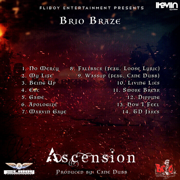 Brio Braze - Ascension (back) (Artwork by iKeviin)