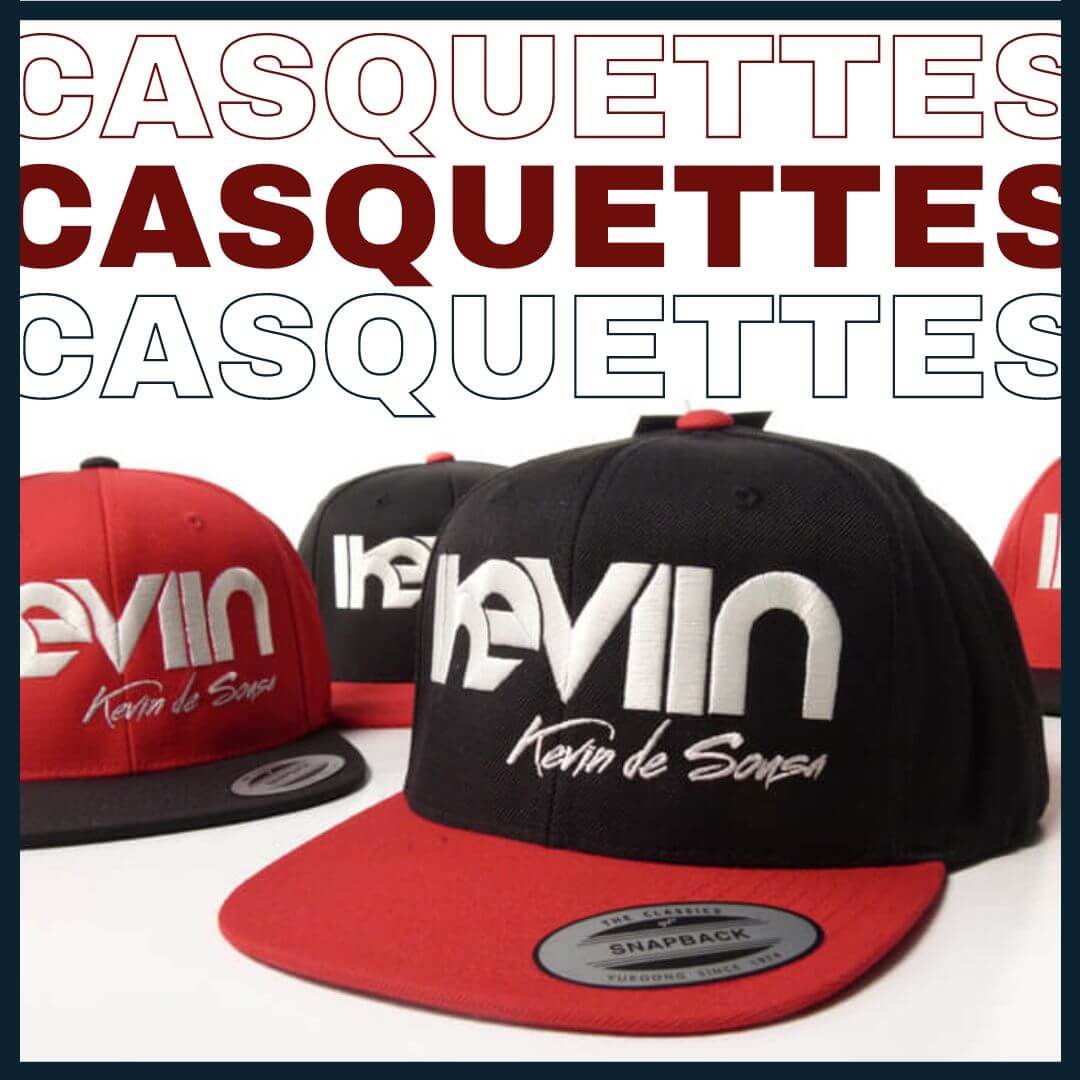 Casquettes officielles Kevin de Sousa iKeviin