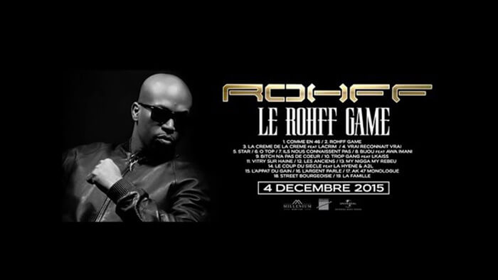 Chronique de Vantard - Nouvel album Le Rohff Game de Rohff sur le blog de Kevin de Sousa