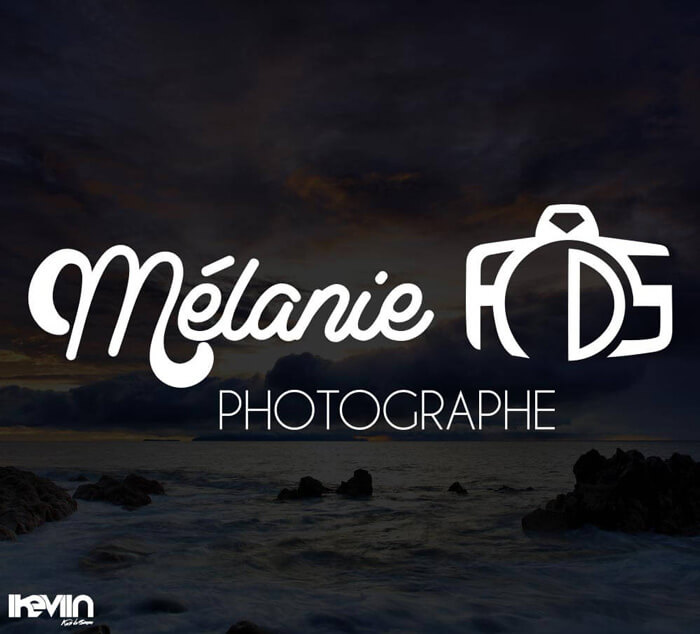 Logotype Mélanie RDS Photographie (Artwork by iKeviin)