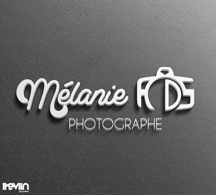 Logotype Mélanie RDS Photographie (Artwork by iKeviin)