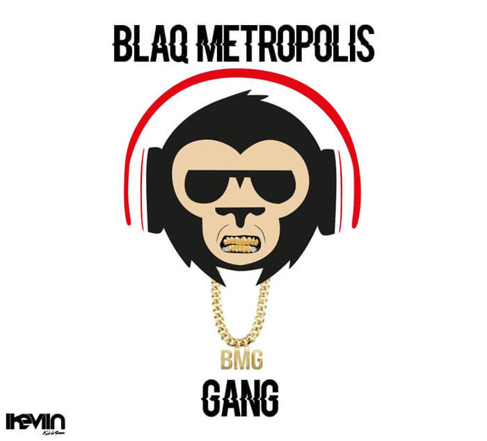 Logotype Blaq Metropolis Gang réalisé par iKeviin - Kevin de Sousa