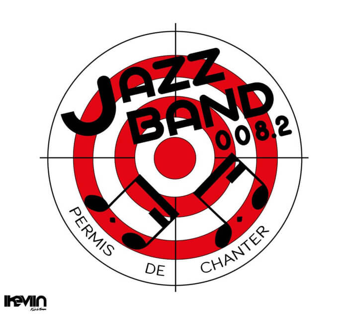 Logotype Jazz Band 008.2 réalisé par iKeviin - Kevin de Sousa