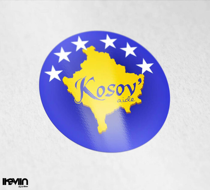 Logotype Kosov'Aide (Artwork by iKeviin)
