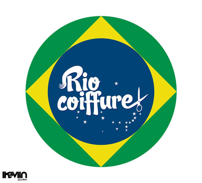 Logotype Rio Coiffure Lausanne réalisé par iKeviin - Kevin de Sousa