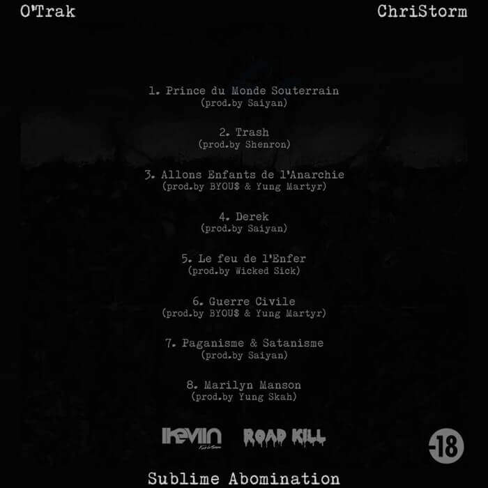 O'trak - Sublime Abomination (feat. ChriStorm) (Artwork by iKeviin)
