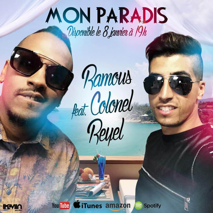 Visuel Ramous - Mon Paradis (feat. Colonel Reyel) (Artwork by iKeviin)