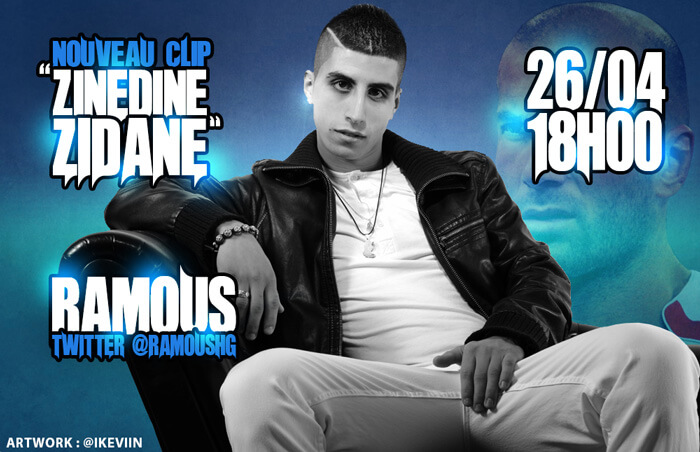 Visuel Ramous - Zinedine Zidane (Artwork by iKeviin)